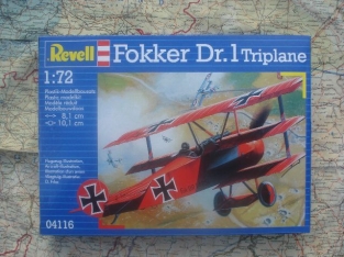 Revell 04116  Fokker Dr.1 Triplane